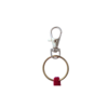 Handmade Crochet Santa claus Key Chain - Red & White - Image 2