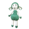 Handmade Crochet Toys for Kids - Doll (customize Name)- Green - Image 2