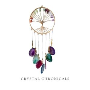 Crystal wind chime – Seven chakra – Agate