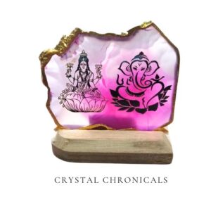 Crystal Lakshmi Ganesh – Soft Pink